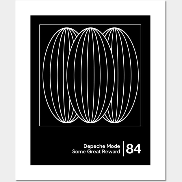 Some Great Reward - Minimal Style Graphic Artwork Wall Art by saudade